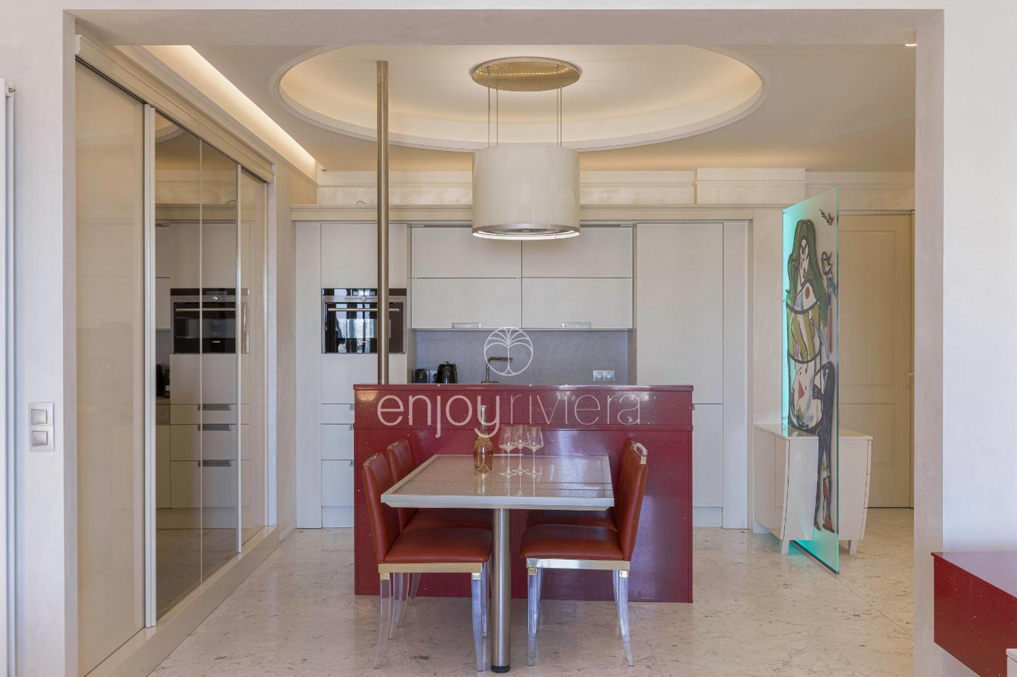 Palais Miramar Suite Art Modern - Derniere Etages Vue Mer - 75M De Confort - En Face Des Plages -Wifi - Clim Cannes Zewnętrze zdjęcie