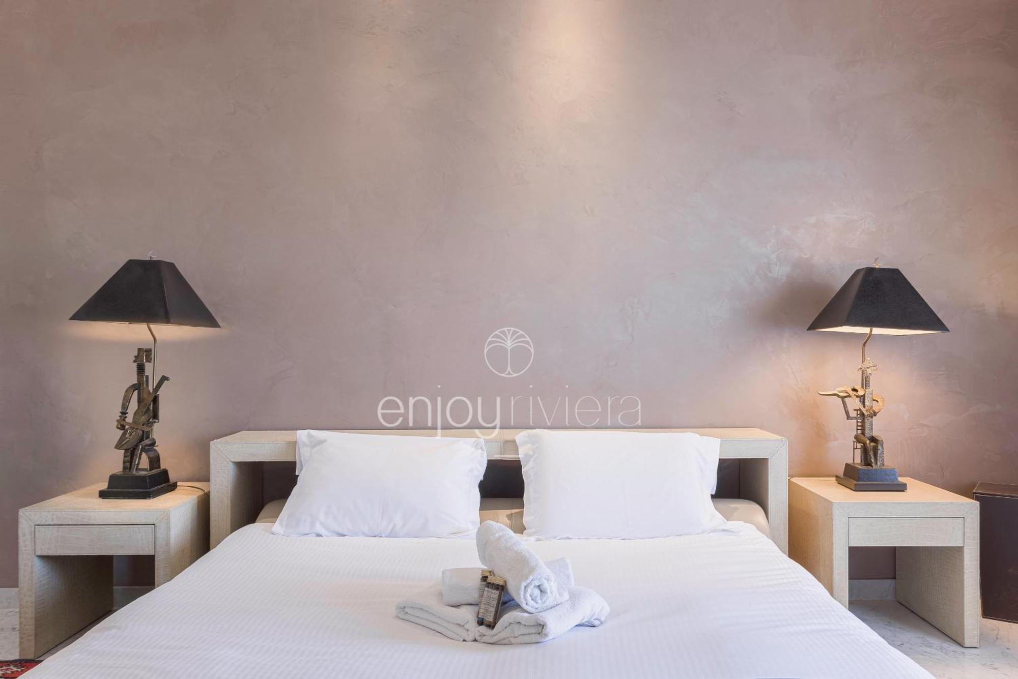 Palais Miramar Suite Art Modern - Derniere Etages Vue Mer - 75M De Confort - En Face Des Plages -Wifi - Clim Cannes Zewnętrze zdjęcie